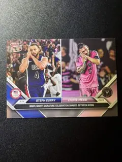 リオネル・メッシ　ステフィン・カリー　Topps now