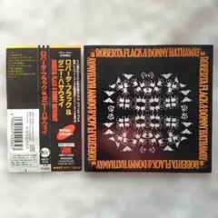 ロバータ・フラック＆ドニー・ハサウェイ CD 帯付 国内盤 ライナーノーツ