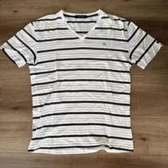 Burberry Black Label VネックTシャツ サイズ2