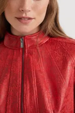 【極美品・着用2回】Desigual スタンドカラー ライダースジャケット 38