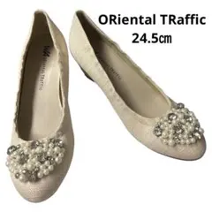 未使用品✨WA ORiental TRafficパール×ビジューパンプス39