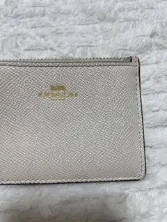 COACH パスケース 定期入れ キーリング付き