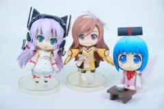 ねんどろいど らき☆すた 泉こなた&柊つかさ&柊かがみ&高良みゆき 4点