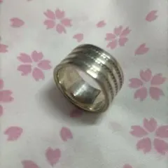 D-NH。ディーネヌエイチ。シルバー925、K18リング。指輪。10号 