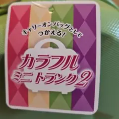 カラフルミニトランク2 グリーン