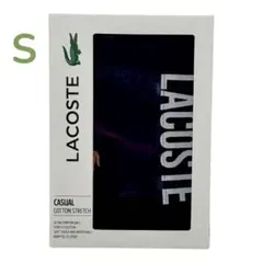 新品/未開封 LACOSTE ラコステ ボクサーパンツ ネイビー Sサイズ ④