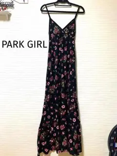 PARK GIRL パークガール　花柄マキシワンピ