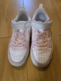 Nike キッズ スニーカー ホワイト/ピンク