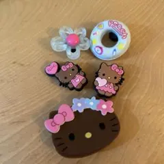 クロックスチャーム 日焼けキティー