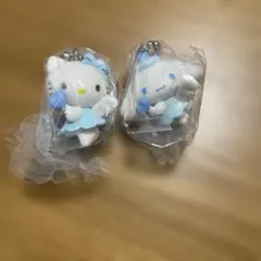 サンリオ ガチャガチャ 夢みるエンジェルスイング2　キティ＆シナモロール