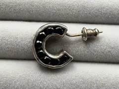e.m.シルバー ジルコニアフープピアス 8mm - メルカリ