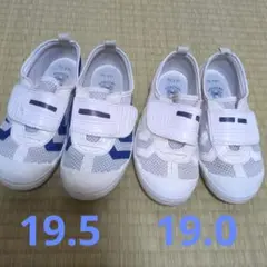 moonSTAR BIOTef 上履き 19.0 EE / 19.5 EEセット