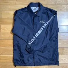 ⭐︎VISION STREET WEAR ⭐︎ ナイロンジャケット L ネイビー