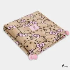 【上海限定】日焼けヒョウ柄 Hello Kitty x tbh ブランケット