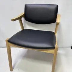 【未使用品】ダイニングチェア　ナチュラル×ブラック