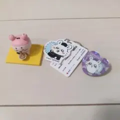 ちいかわ 松屋コラボ フィギュア　モモンガ　古本屋　モモンガクリップ