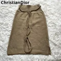 【Christian Dior】ニットスカート リボンベルト M Y-TK-03のサムネイル