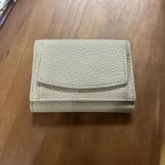 ミニ財布　スキミング防止　グレージュ