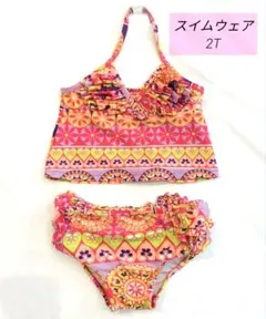 RuffleButts ラッフルバッツ　フリル付き水着 2T （80〜90cm）