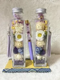ハーバリウム　仏花　ボールペン　セット　NO..39のサムネイル