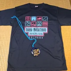 NAHAマラソン2024公式Tシャツ &完走メダル