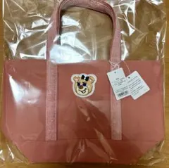 FEILER オールドテディガール ワッペントートバッグ L ピンク 新品