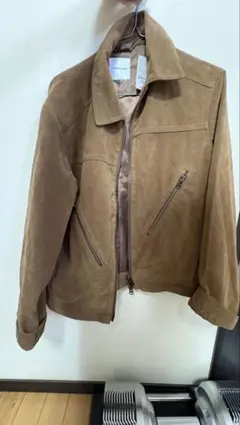 FREAK'S STORE 合成皮革ジャケット L ブラウン