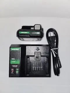 ハイコーキ 新型充電器10.8vUC12SDL バッテリー BSL1220M - メルカリ