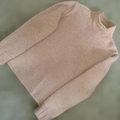 JIL SANDER タートルネックニット M 淡いピンクのサムネイル
