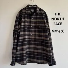 ノースフェイス フランネルシャツ チェック柄 シャツ