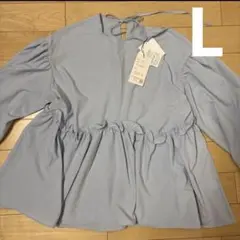 ラッシュガード　LULALA フリル　ペプラム チュニック サイズ　L 水陸両用