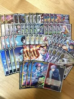 ワンピースカード 赤黒コビーデッキ デッキパーツ 構築済みデッキ