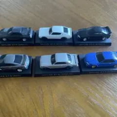 スカイラインGT-Rミニカー6台セット - メルカリ