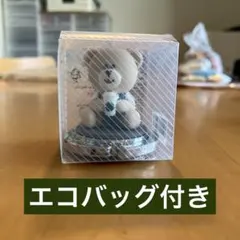 韓国 スタバ ベアリスタ カバンフック フィギュアバッグスタンド　エコバッグ付き