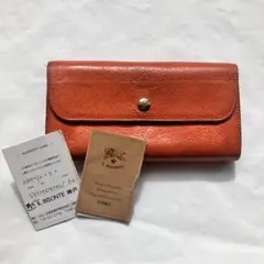 イルビゾンテ IL BISONTE 長財布 C1008 EP バケッタレザー 赤 イルビゾンテ IL BISONTE 長財布 C1008 EP バケッタレザー 赤 - メルカリ
