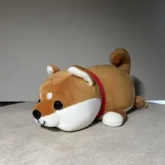 まめしばくじ　ハッピーまめしば ぬいぐるみ　茶色　柴犬