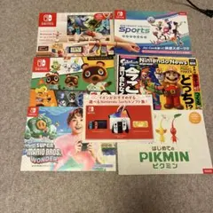 Nintendo Switch 販促用チラシ・リーフレット 7枚セット