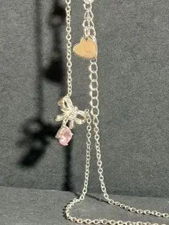 Angelic Pretty きらめきリボンネックレス ピンク - メルカリ