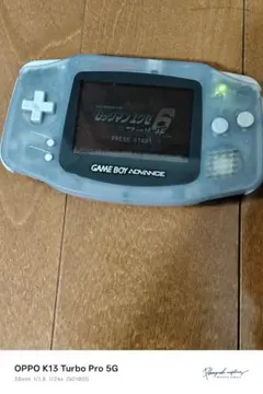 ゲームボーイアドバンス ミルキーブルー　起動品