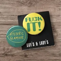 ヒステリックグラマー　缶バッチ