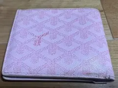 ゴヤール　GOYARD ピンク　限定　財布　レアのサムネイル