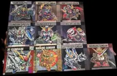 元祖SDガンダムスナックII シール 10枚