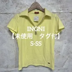 【 2411番】INGNI イエローポロシャツ 半袖　未使用　S-SSのサムネイル