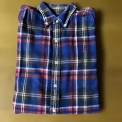 ジムフレックス　長袖シャツワンピ　ネルシャツ