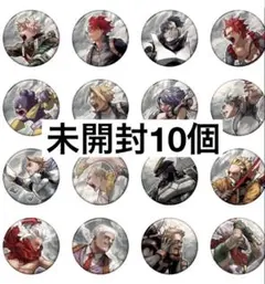 ヒロアカ 原画展 コレクション缶バッジ 未開封 轟 爆豪 ホークス カード くじ