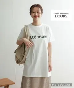 アーバンリサーチ　URBANRESEARCH ロゴプリント チュニック Tシャツのサムネイル