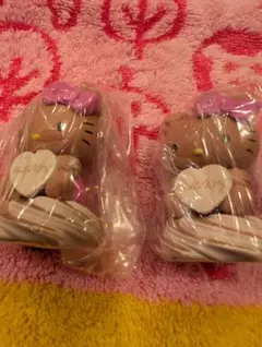 サンリオキャクラターズ　ホイップクリームマスコット キティ チョコホイップ 2個