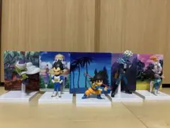 ドラゴンボール ダイマ パネル付きフィギュア 5体セット