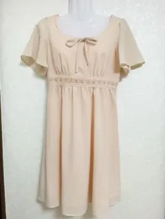 美品　CECILMcBEEセシルマクビー 膝丈ワンピース　M