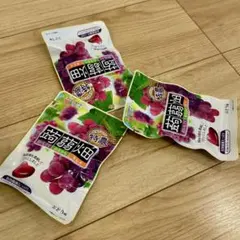 蒟蒻畑　ぶどう味　グミキャンディ　3個セットのサムネイル